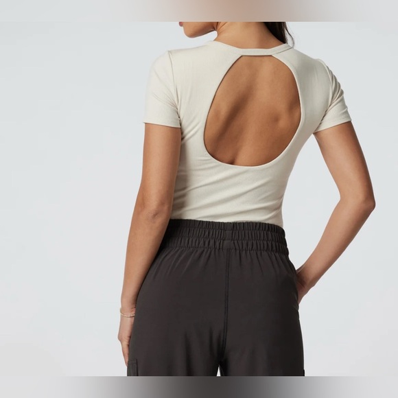 Vuori Tops - Vuori Short Sleeve Pose Bodysuit